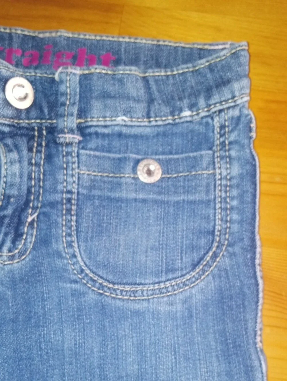 Gymboree Size 5 Classic Straight-Leg Kids Jeans - Blue